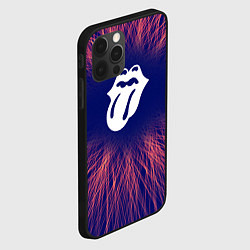 Чехол для iPhone 12 Pro Rolling Stones red energy, цвет: 3D-черный — фото 2