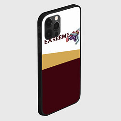 Чехол для iPhone 12 Pro Экстрим сноуборд, цвет: 3D-черный — фото 2