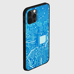 Чехол для iPhone 12 Pro Системная плата, цвет: 3D-черный — фото 2