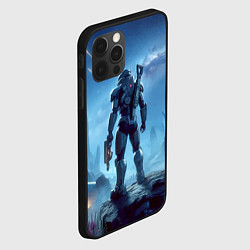 Чехол для iPhone 12 Pro Mass Effect - ai art fantasy, цвет: 3D-черный — фото 2