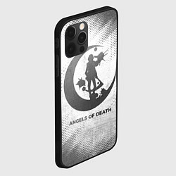 Чехол для iPhone 12 Pro Angels of Death - white gradient, цвет: 3D-черный — фото 2