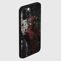 Чехол для iPhone 12 Pro Spider man night, цвет: 3D-черный — фото 2