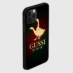 Чехол для iPhone 12 Pro Гуси га-га-га, цвет: 3D-черный — фото 2