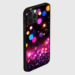 Чехол для iPhone 12 Pro Сияние и блестяшки, цвет: 3D-черный — фото 2