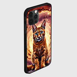 Чехол для iPhone 12 Pro Каракет в космосе, цвет: 3D-черный — фото 2