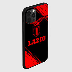 Чехол для iPhone 12 Pro Lazio - red gradient, цвет: 3D-черный — фото 2