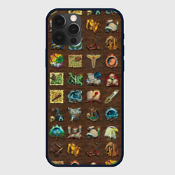 Чехол для iPhone 12 Pro Все навыки в героях 3, цвет: 3D-черный