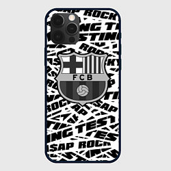 Чехол для iPhone 12 Pro AAP Rocky barcelona, цвет: 3D-черный