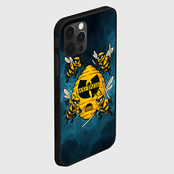 Чехол для iPhone 12 Pro Wu-tang clan пчелы, цвет: 3D-черный — фото 2