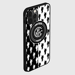 Чехол для iPhone 12 Pro Inter паттерн люди спорт, цвет: 3D-черный — фото 2