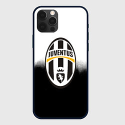 Чехол для iPhone 12 Pro Ювентус деревья краски, цвет: 3D-черный