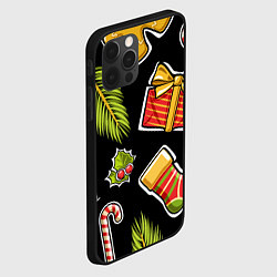 Чехол для iPhone 12 Pro Рождественский вайб, цвет: 3D-черный — фото 2
