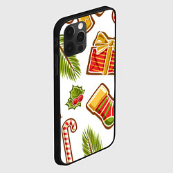 Чехол для iPhone 12 Pro Рождественский вайб, цвет: 3D-черный — фото 2