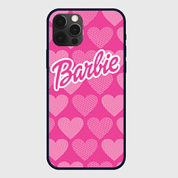 Чехол для iPhone 12 Pro Barbie, цвет: 3D-черный