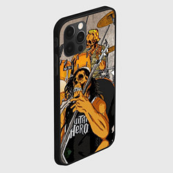 Чехол для iPhone 12 Pro Metallica: Guitar Hero, цвет: 3D-черный — фото 2