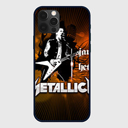 Чехол для iPhone 12 Pro Metallica: James Hetfield, цвет: 3D-черный