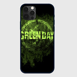 Чехол для iPhone 12 Pro Green Day: Acid Voltage, цвет: 3D-черный