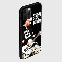 Чехол для iPhone 12 Pro System of a Down, цвет: 3D-черный — фото 2