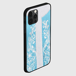 Чехол для iPhone 12 Pro Снегурочка, цвет: 3D-черный — фото 2