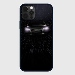 Чехол для iPhone 12 Pro Audi, цвет: 3D-черный