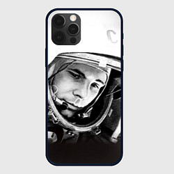 Чехол для iPhone 12 Pro Юрий Гагарин, цвет: 3D-черный