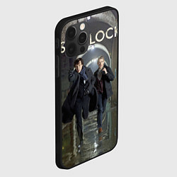 Чехол для iPhone 12 Pro Sherlock Break, цвет: 3D-черный — фото 2