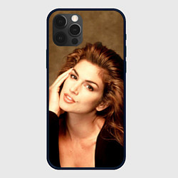 Чехол для iPhone 12 Pro Синди Кроуфорд, цвет: 3D-черный