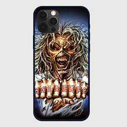 Чехол для iPhone 12 Pro Iron Maiden: Maidenfc, цвет: 3D-черный