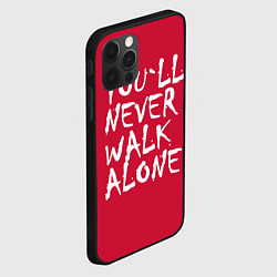 Чехол для iPhone 12 Pro You'll never walk alone, цвет: 3D-черный — фото 2