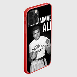 Чехол для iPhone 12 Pro Muhammad Ali, цвет: 3D-красный — фото 2
