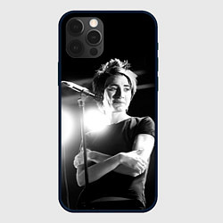 Чехол для iPhone 12 Pro Земфира на сцене, цвет: 3D-черный