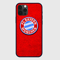 Чехол для iPhone 12 Pro Bayern FC, цвет: 3D-черный