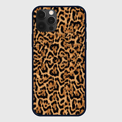 Чехол для iPhone 12 Pro Jaguar, цвет: 3D-черный