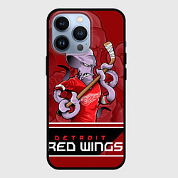 Чехол для iPhone 13 Pro Detroit Red Wings, цвет: 3D-черный