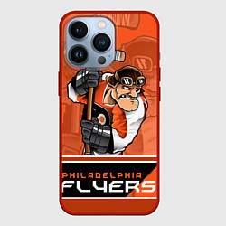 Чехол для iPhone 13 Pro Philadelphia Flyers, цвет: 3D-красный