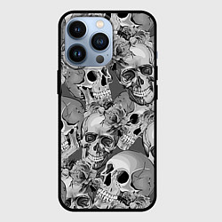 Чехол для iPhone 13 Pro Хэллуин 8, цвет: 3D-черный