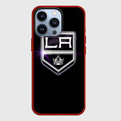 Чехол для iPhone 13 Pro Los Angeles Kings, цвет: 3D-красный
