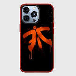 Чехол для iPhone 13 Pro Fnatic: Black collection, цвет: 3D-красный