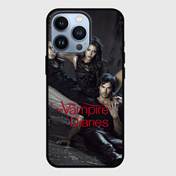 Чехол для iPhone 13 Pro Дневники вампира, цвет: 3D-черный
