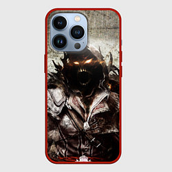 Чехол для iPhone 13 Pro Disturbed: Madness, цвет: 3D-красный