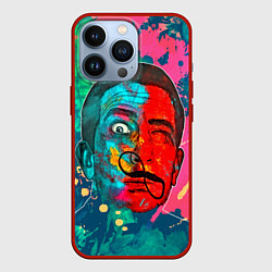 Чехол для iPhone 13 Pro Dali Art, цвет: 3D-красный
