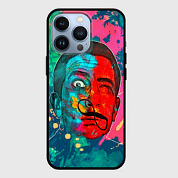 Чехол для iPhone 13 Pro Dali Art, цвет: 3D-черный