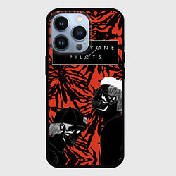 Чехол для iPhone 13 Pro Twenty One Pilots, цвет: 3D-черный