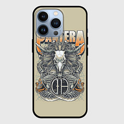 Чехол для iPhone 13 Pro Pantera: Wild Goat, цвет: 3D-черный