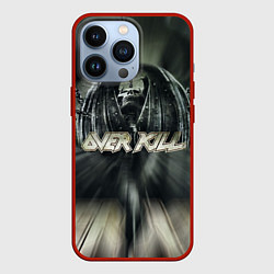 Чехол для iPhone 13 Pro Overkill: Death Angel, цвет: 3D-красный