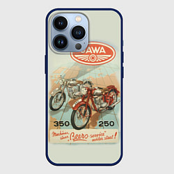 Чехол для iPhone 13 Pro JAWA, цвет: 3D-тёмно-синий
