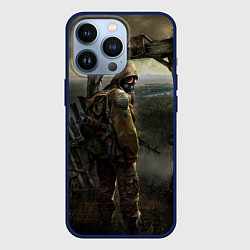 Чехол для iPhone 13 Pro STALKER: Call of Pripyat, цвет: 3D-тёмно-синий