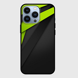 Чехол для iPhone 13 Pro Спортивная геометрия 6, цвет: 3D-черный