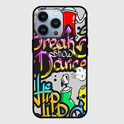 Чехол для iPhone 13 Pro Break Show Dance, цвет: 3D-черный