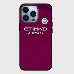 Чехол для iPhone 13 Pro Man City FC: Away 17/18, цвет: 3D-черный